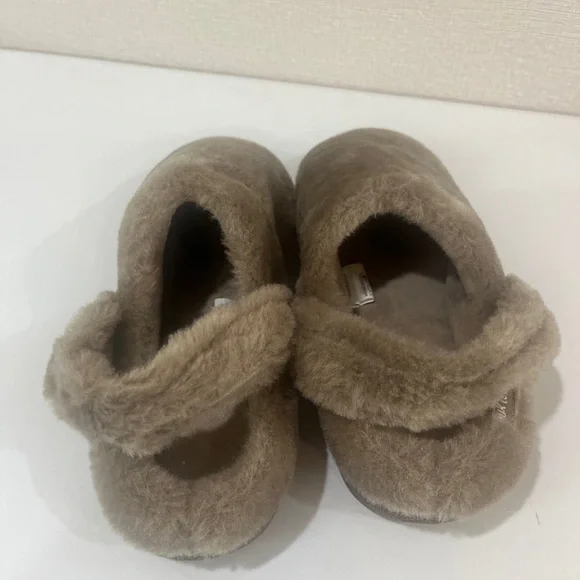 MUK LUKS Lisa Cozy Slippers with Backstrap Mink Size M 7-8 - Picture 4 of 8